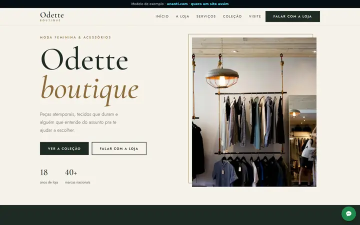 Modelo: Odette Boutique