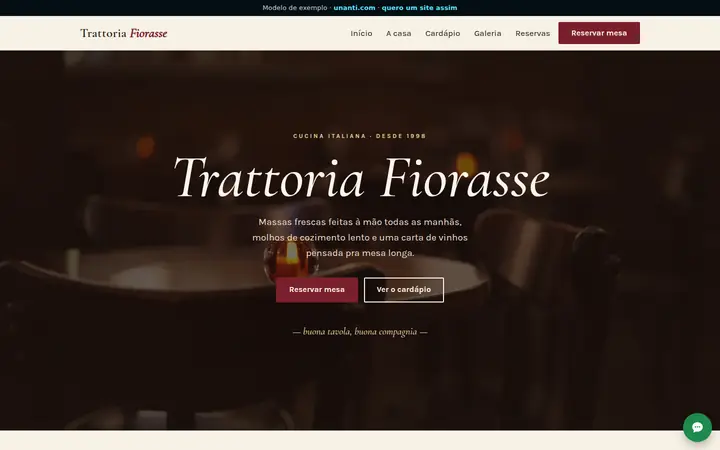 Modelo: Trattoria Fiorasse